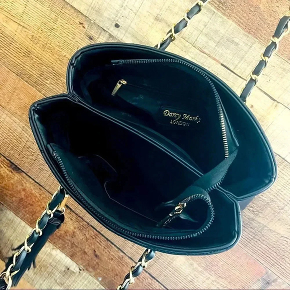 NWOT Darcy Marks London Soft Vegan Leather Bag - Picture 10 of 10